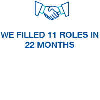 11 Roles in 22 months
