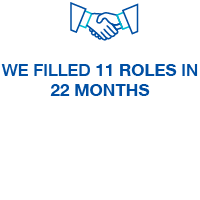 11 Roles in 22 months