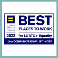 Best Places to Work for LGBTQ Equality​ 2022