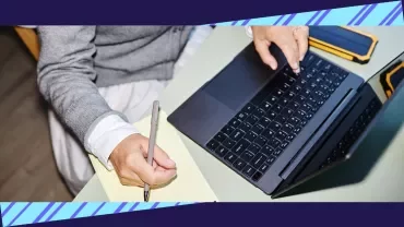 Man with a computer