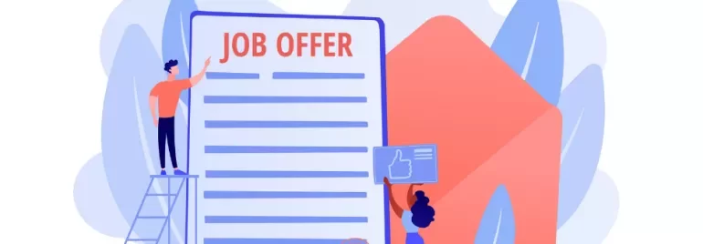 breaking down job offer